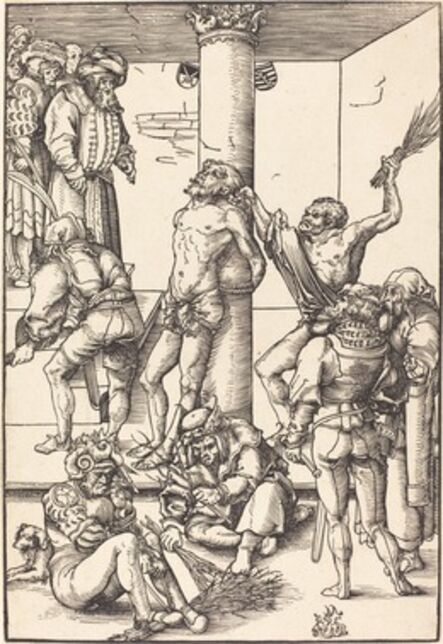 Lucas Cranach the Elder, ‘The Flagellation’, in or before 1509