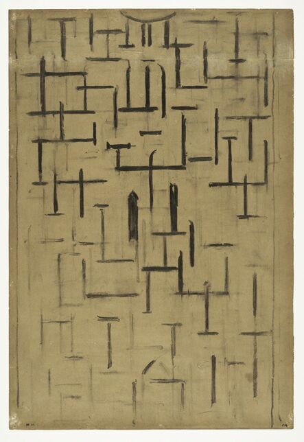 Piet Mondrian, ‘Church Facade 5’, 1914