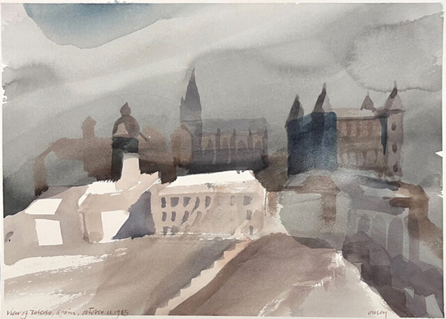 View of Toledo Spain (Hilltop)