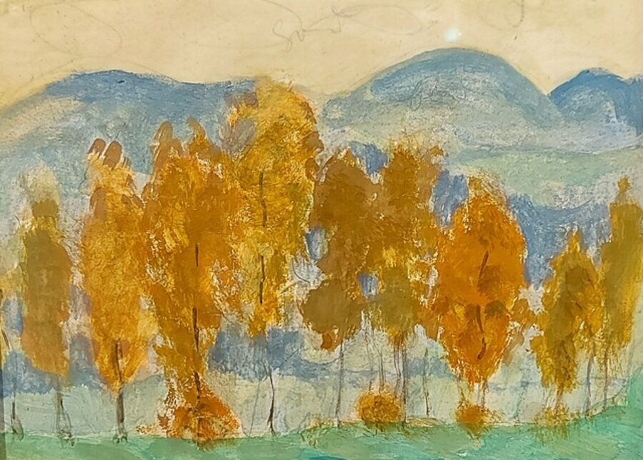 Autumn Landscape at Kitzbühel
