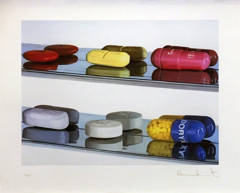 Damien Hirst, ‘SIX PILLS (LARGE)’, 2004, Print, Inkjet printed in colors on wove paper, Gallery Art