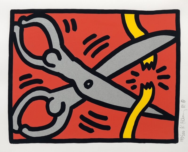 Keith Haring, ‘Pop Shop III, (2)’, 1989, Print, Silkscreen, Fine Art Mia