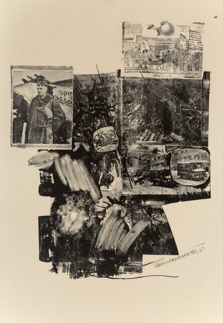 Robert Rauschenberg, ‘Test Stone #2, from Booster and 7 Studies’, 1967