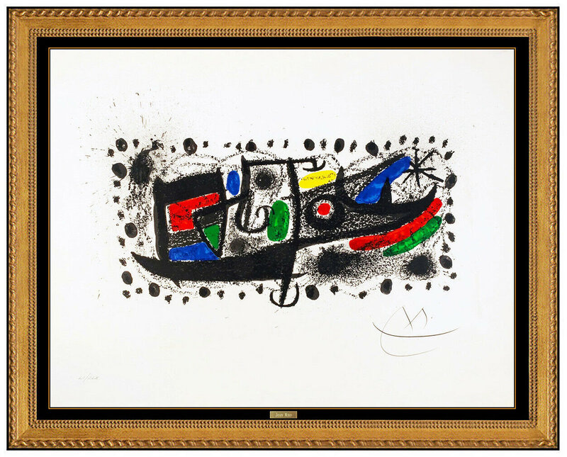 Joan Miró, ‘Und Katalonian’, 1970, Print, Color Lithograph, Original Art Broker