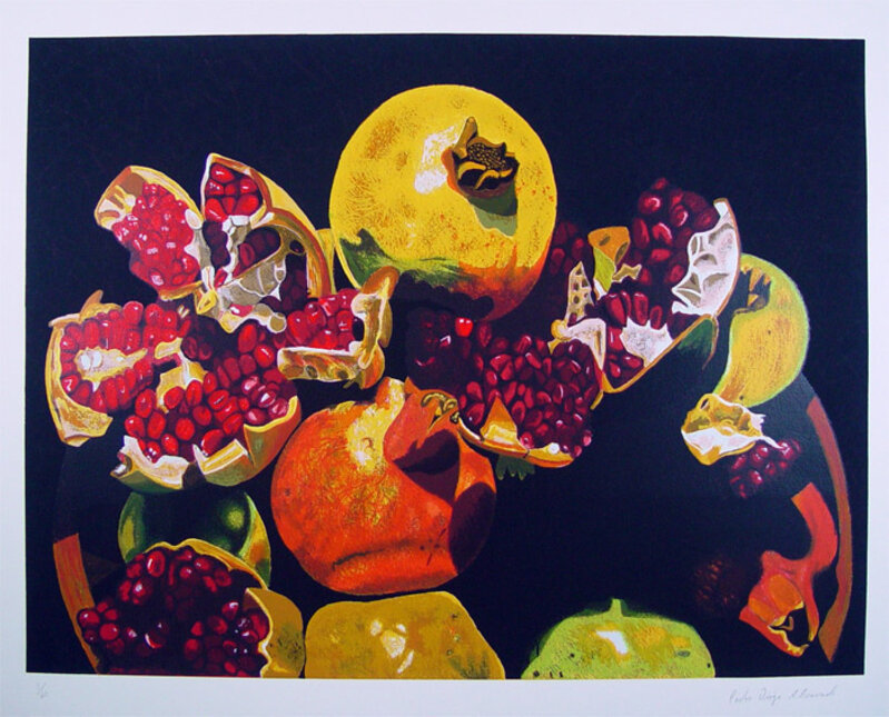 Pedro Diego Alvarado-Rivera, ‘Granadas’, 2004, Print, Serigraph, Ruiz-Healy Art