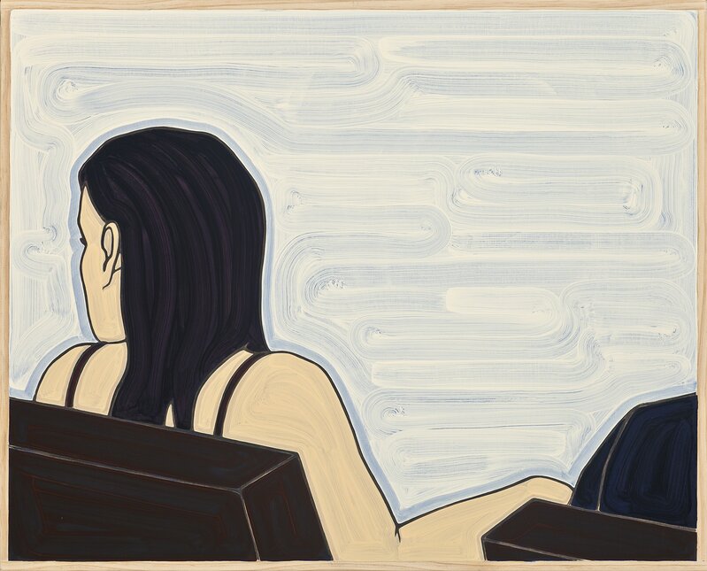 Jeffrey Palladini, ‘Intermission’, 2014, Painting, Oil & Charcoal on Wood, Corridor Contemporary