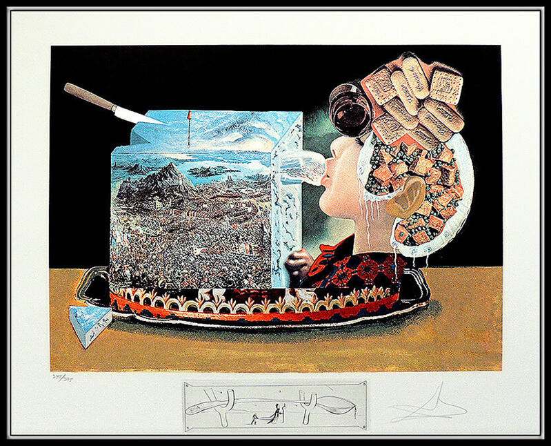 Salvador Dalí, ‘Nocturnal Cravings’, 1977, Print, Color Lithograph, Original Art Broker