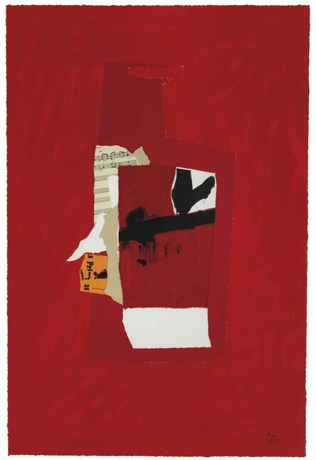 Robert Motherwell, ‘Redness of Red’, 1985