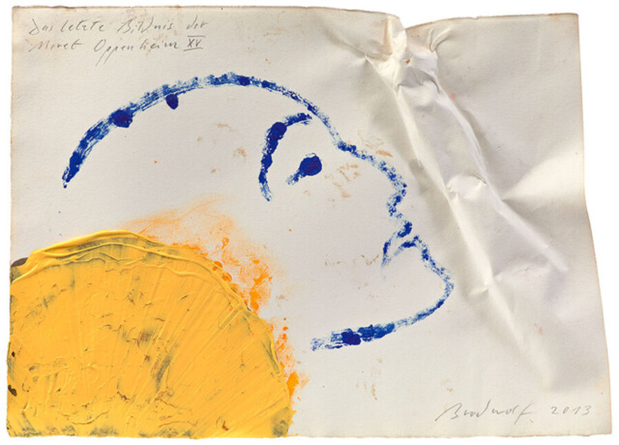 Das letze Bildnis der Meret Oppenheim XV, (the last Portrait of Meret Oppenheim XV)