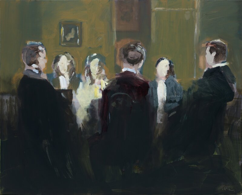 David Storey, ‘Council of ghosts’, 2018, Painting, Oil on canvas, Art of Treason