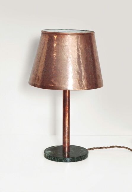 Attributed to Franco Albini, ‘a table lamp with a marble base’, 1950 ca.