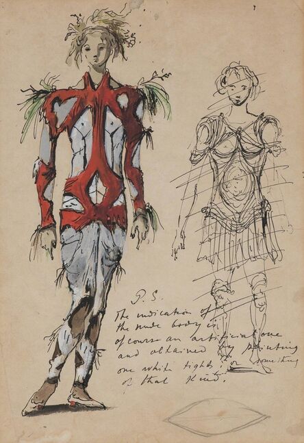 Eugene Berman, ‘Costume Design’, 1967