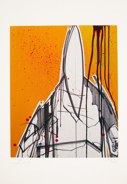 Futura, ‘Pointman (Yellow)’, 2008