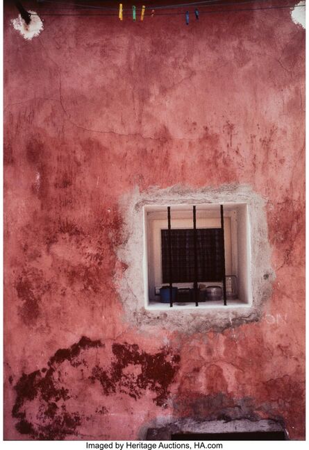Jeffrey Becom, ‘Pink Walls with Clothespins’, 1981