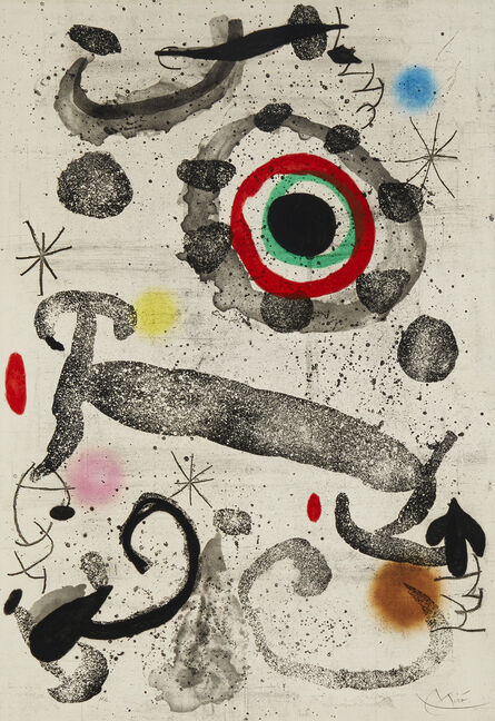 Joan Miró, ‘L'Astre du Marecage’, 1967