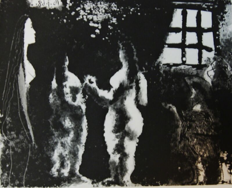 Pablo Picasso, ‘En Pensant à Goya: Femmes en Prison (Thinking About Goya : Women in Prison)’, 1968, Print, Aquatinit on paper, Baterbys