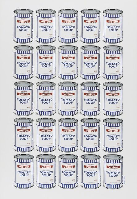 Banksy, ‘Tesco Tomato Soup Cans’, 2006