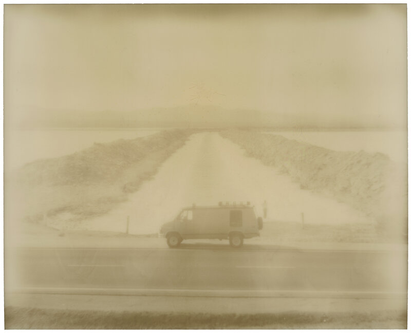 Stefanie Schneider, ‘Amboy Road (California Badlands)’, 2010, Photography, Digital C-Print, based on a Polaroid, Instantdreams