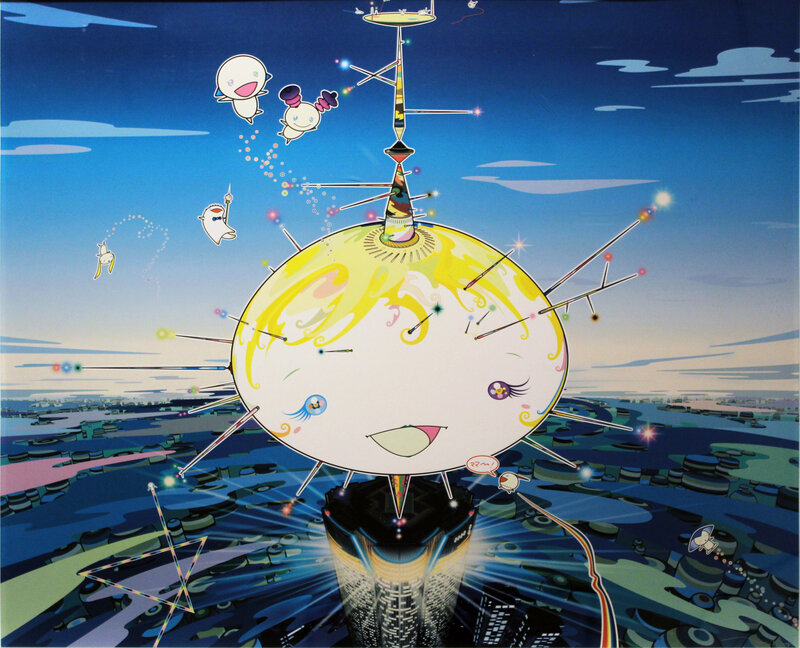 Takashi Murakami, ‘Manu Came From the Sky’, 2007, Print, Lithograph, Taglialatella Galleries