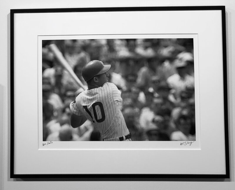 Art Shay, ‘Ron Santo, Chicago Cubs, 1967,  Black and White Photograph’, 2018, Photography, Archival pigment print, Gallery VICTOR