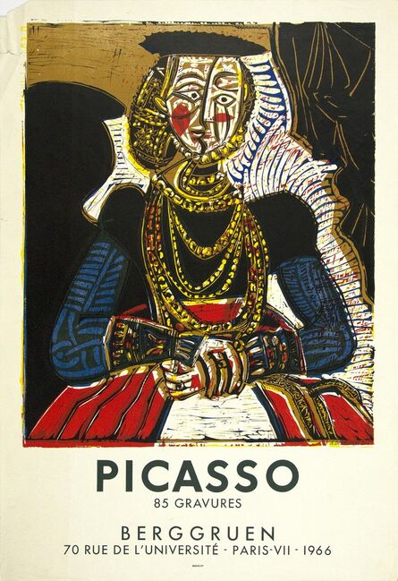 Pablo Picasso, ‘After Cranach Poster for Exhibition at Berggruen, Paris (Executed by Dechamps)’, 1966