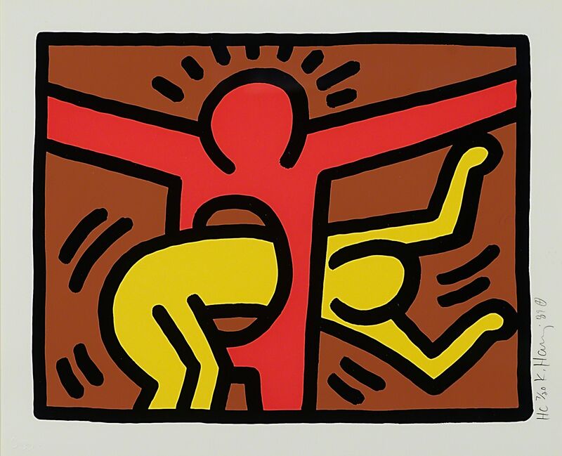 Keith Haring, ‘Pop Shop IV’, 1989, Print, Screenprint in colors (framed), Rago/Wright/LAMA