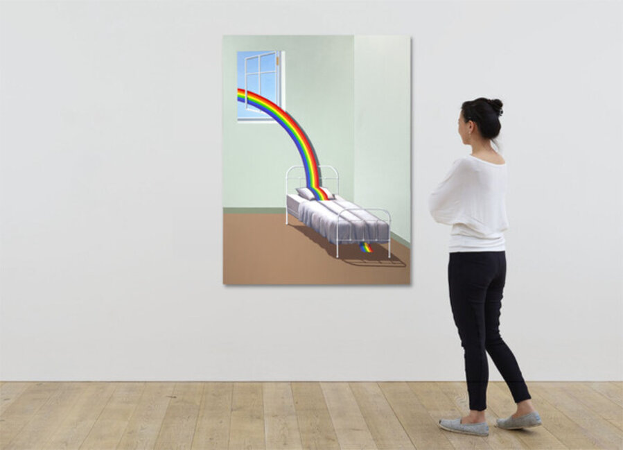 Rainbow Bed