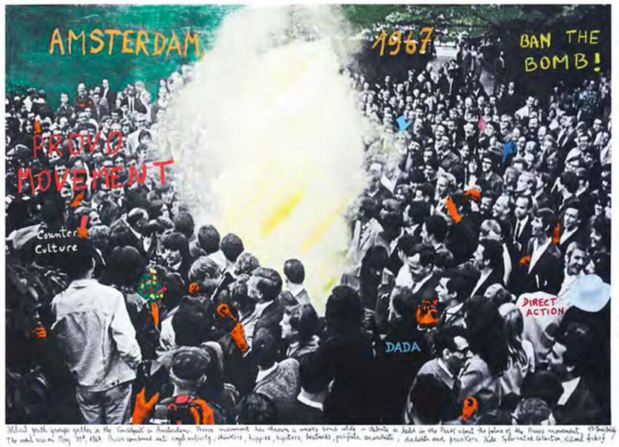 From the series "1968, the fire of the ideas", Amsterdam, 1967