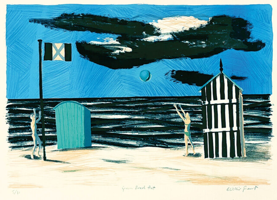 Green Beach Hut