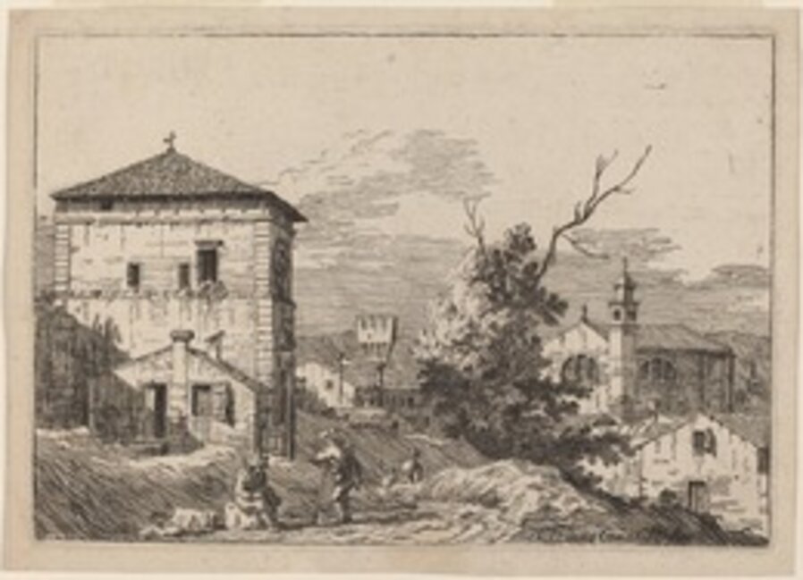 Landscape with a Dead Tree