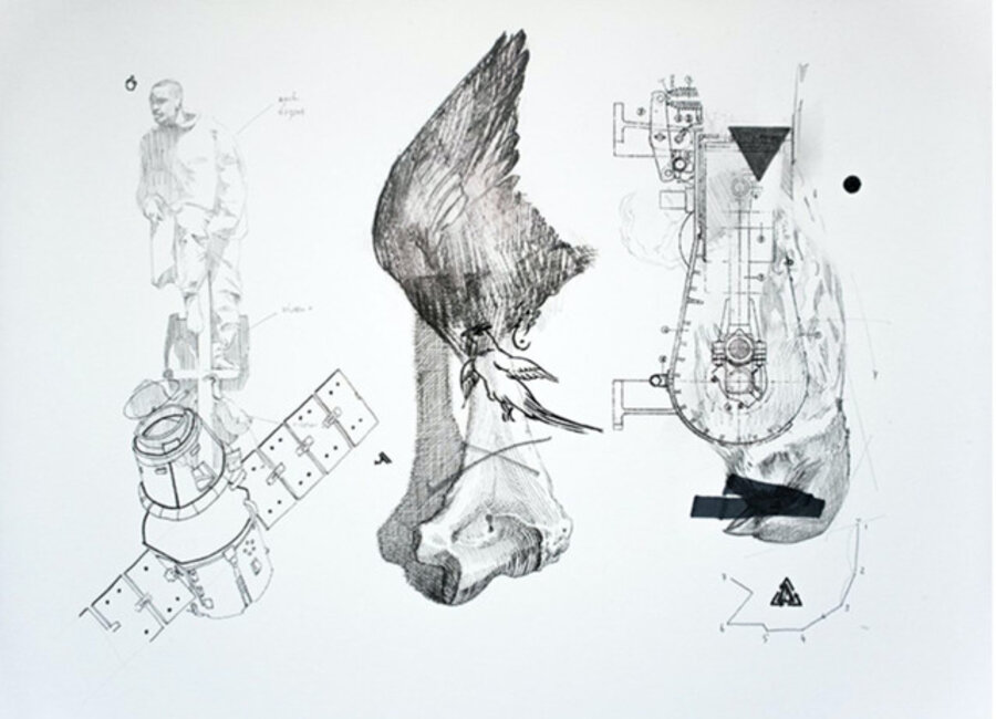 Etude Pour La Serie Le Battement des Ailes #1