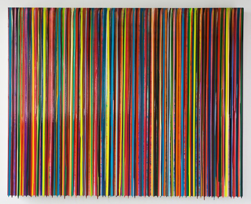 Markus Linnenbrink, ‘THELOWROADATTHISMOMENT’, 2017, Painting, Epoxy resin on wood, Taubert Contemporary