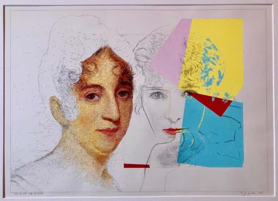 Still Life with Sully and Warhol