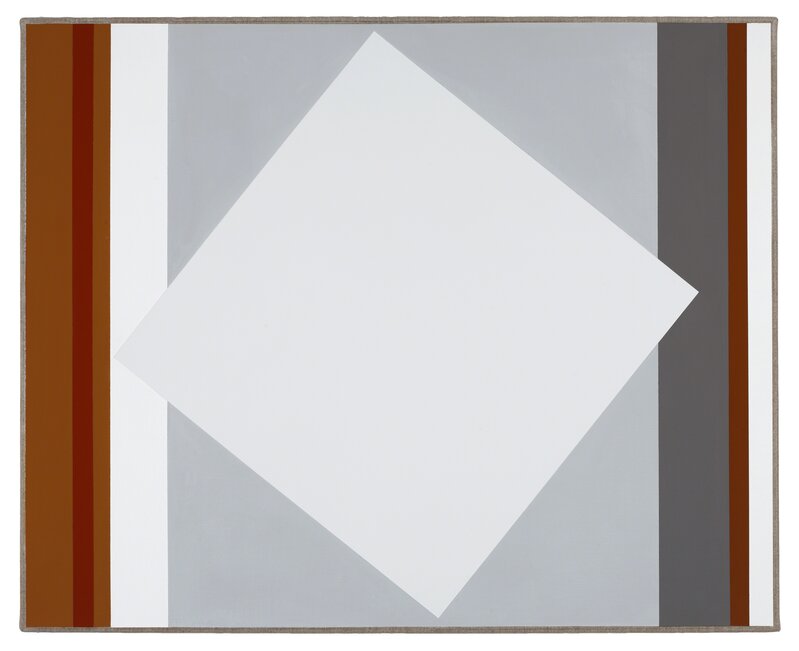 Virginia Coventry, ‘Two Greys’, 2012, Painting, Vinyl and Acrylic on Belgian Linen, Liverpool Street Gallery