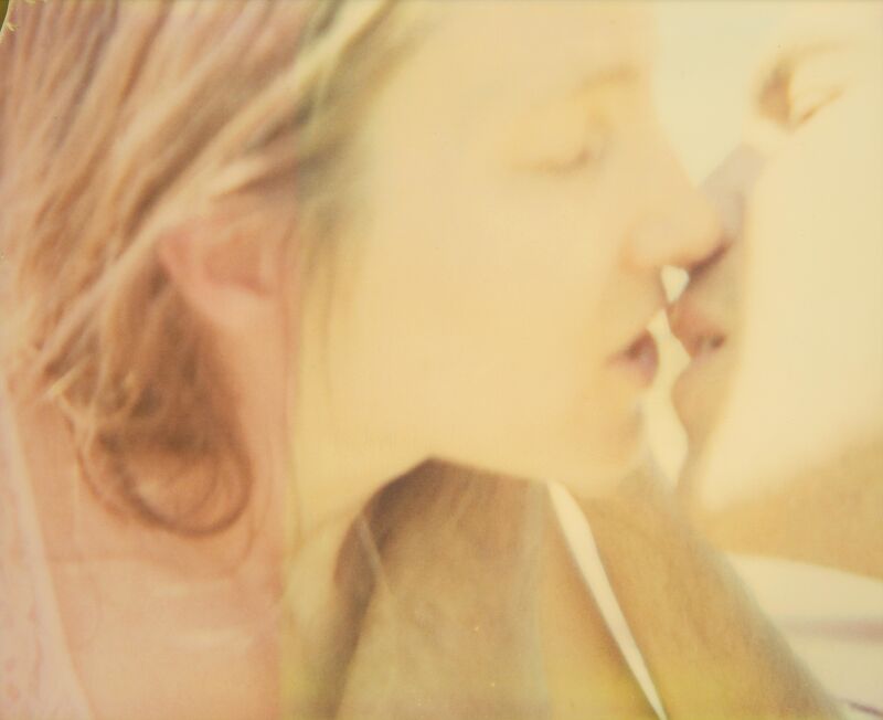 Stefanie Schneider, ‘The Kiss’, 2005, Photography, Analog C-Print, hand-printed by the artist on Fuji Crystal Archive Paper, based on a Polaroid, mounted on Aluminum with matte UV-Protection, Instantdreams
