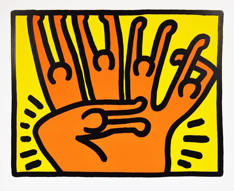 Keith Haring, ‘Pop Shop VI’, 1989, Print, Screenprint in colours, Forum Auctions
