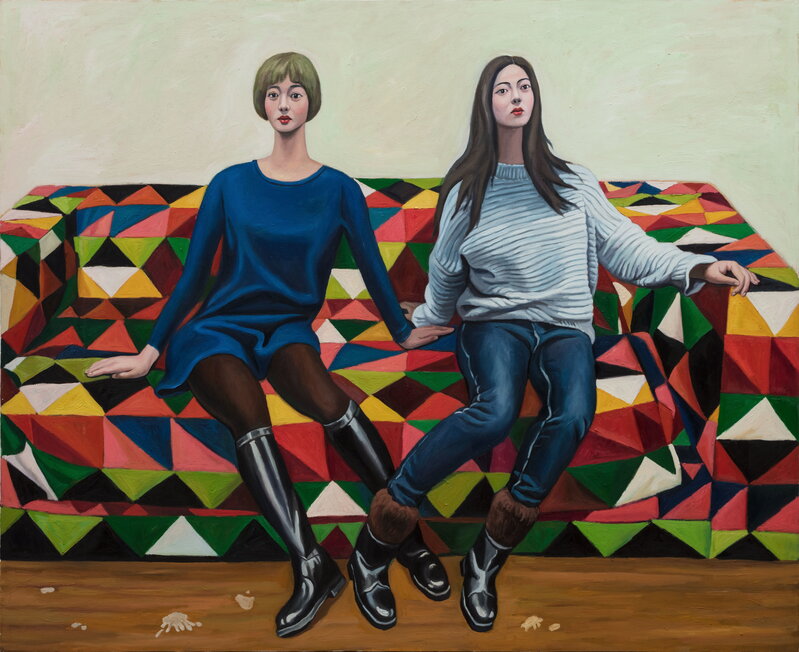 Qin Qi 秦琦, ‘Girlfriend’, 2018, Painting, Oil on canvas, Tang Contemporary Art