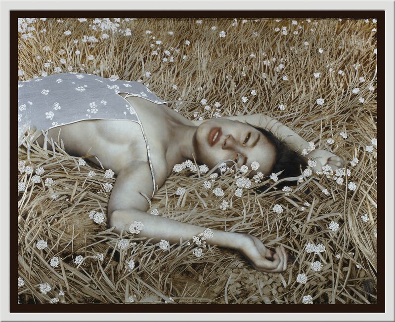 Brad Kunkle, ‘Pareidolia’, 2016, Painting, Oil and Silver Leaf on Wood Panel, ARCADIA CONTEMPORARY