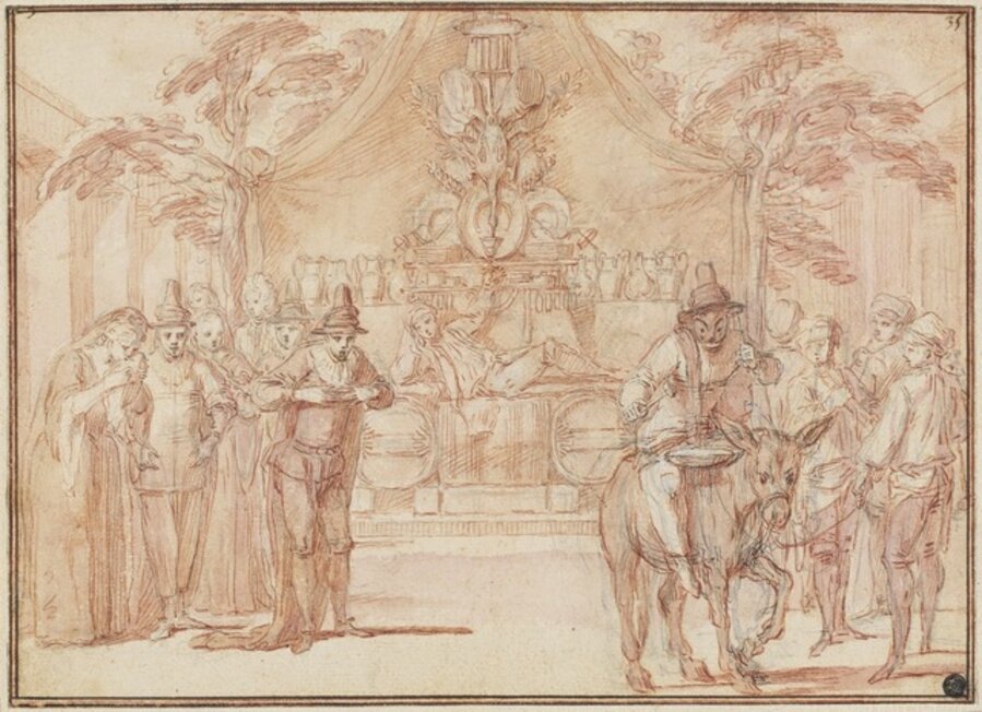 Scene from "The Tomb of Master André"