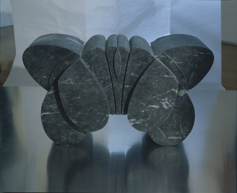 Pietro Consagra, ‘Sedile’, 1997, Sculpture, Grey Carnico marble, Robilant+Voena