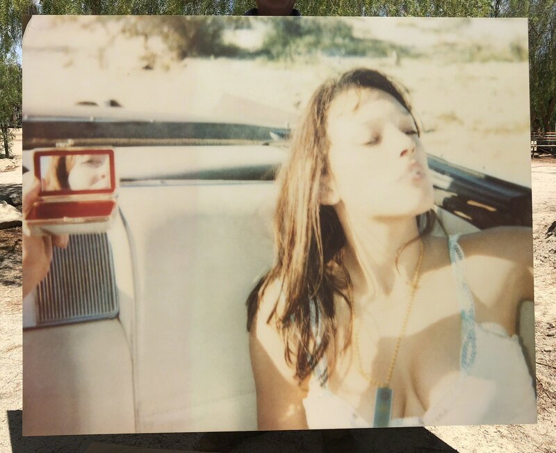 Stefanie Schneider, ‘Smoke and Mirrors (Till Death do us Part) - Contemporary, 21st Century, Polaroid, Portait Photography’, 2009, Photography, Analog C-Print, hand-printed by the artist, based on a Polaroid, mounted on Aluminum with matte UV-Protection, Instantdreams