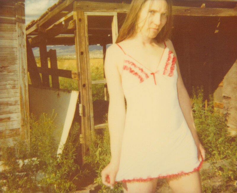 Stefanie Schneider, ‘Stevie's new Dress (Sidewinder)’, 2005, Photography, Analog C-Print, hand-printed by the artist on Fuji Crystal Archive paper, based on an expired Polaroid, Instantdreams