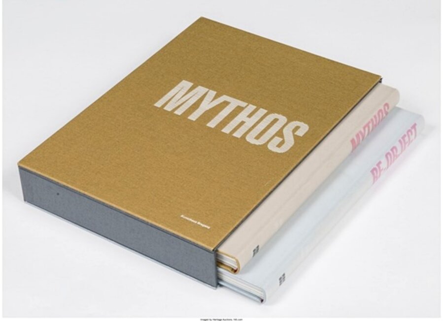 Damien Hirst - Jeff Koons - Matthew Barney - Gerhard Merz - Douglas Gordon - Mythos/Re-Objects, hand signed by each these five (5) artists.