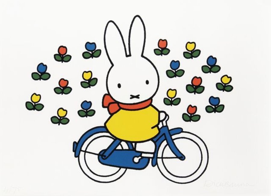 Miffy on Bike