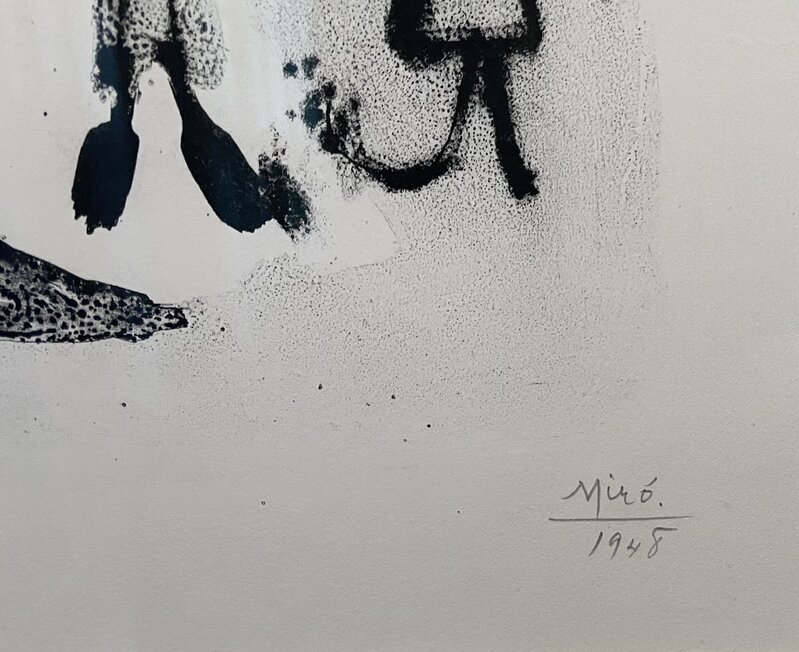 Joan Miró, ‘Album 13, plate 1’, 1948, Print, Lithograph, F.L. Braswell Fine Art