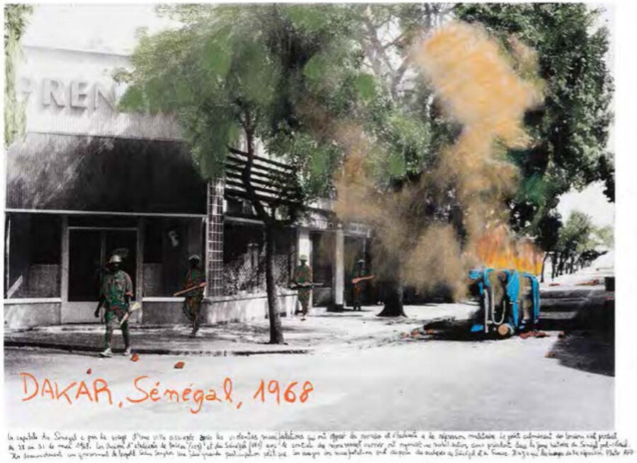 From the series "1968, The fire of the ideas", Dakar, Sénégal, 1968
