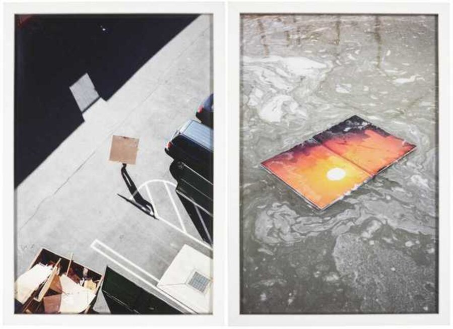 Carrying the Square and Wet Sunset from 'I'm Looking Through You'
