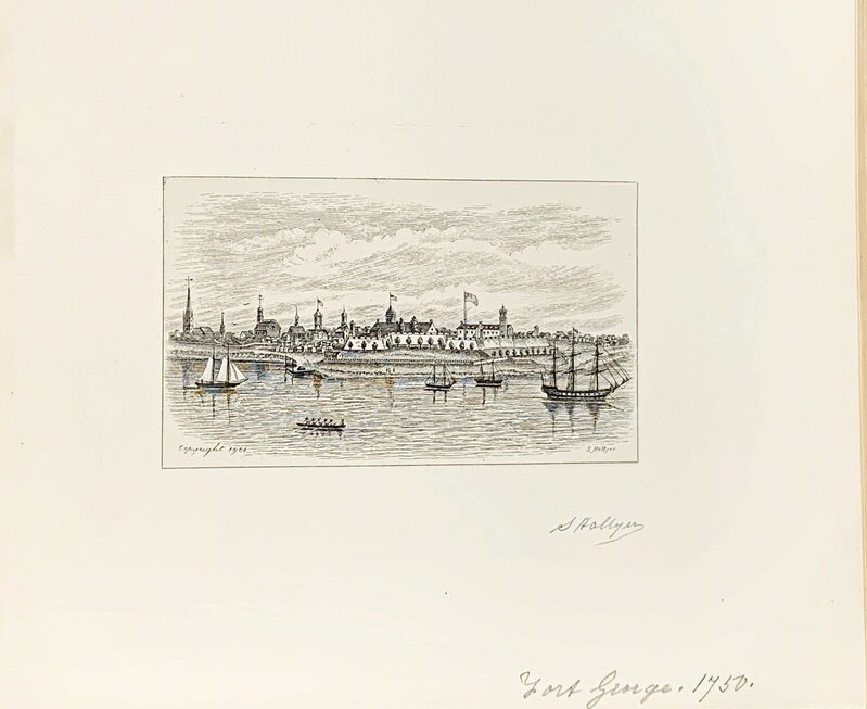 samuel hollyer, ‘OLD NEW YORK -VIEWS BY S. HOLLYER’, 1905-1912, Print, Engraving, Edward T. Pollack Fine Arts