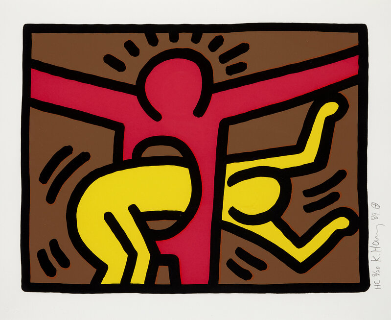 Keith Haring, ‘Pop Shop IV’, 1989, Print, Screenprint in colours, on wove paper, RAW Editions
