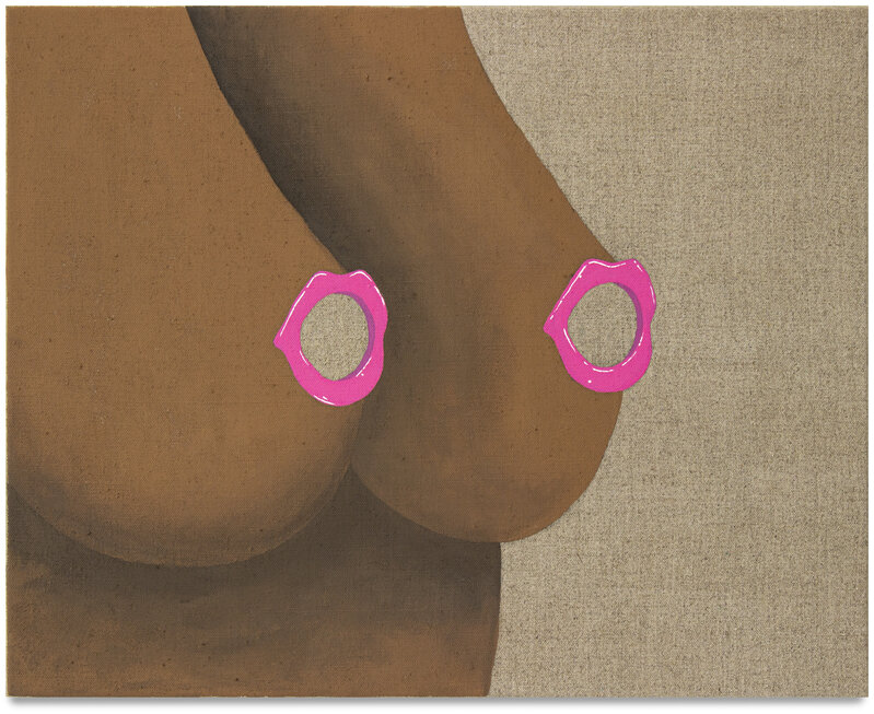Ryan Wilde, ‘Talking Titties’, 2021, Painting, Acrylic on linen, Harper's